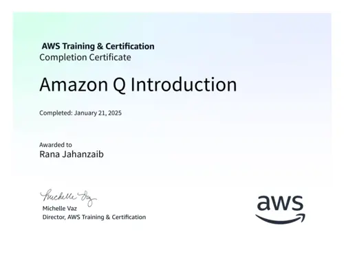 Amazon Q Introduction