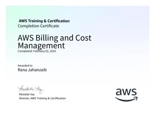 AWS Billing and Cost Management